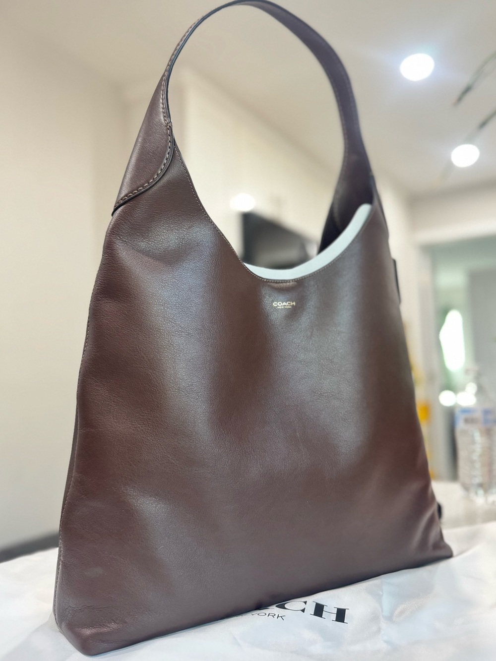 Coach - Brooklyn Shoulder Bag - Maple - Picture 2 of 7